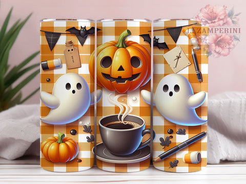 Mummy Highland Cow 20oz Tumbler Wrap PNG, Halloween Highland Cow Tumbler PNG Sublimation Design, Straight & Tapered Tumbler Wrap, Instant Digital Download Sublimation Li Zamperini 