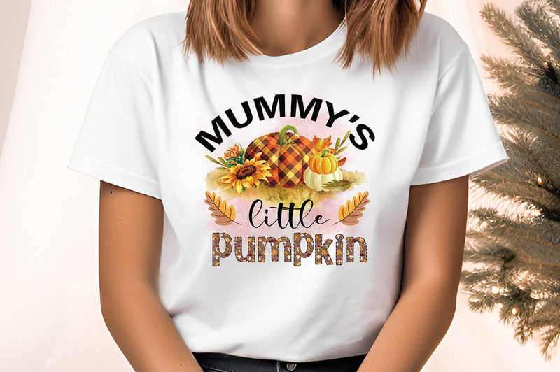 Mummy's little pumpkin PNG Design Sublimation Designangry 