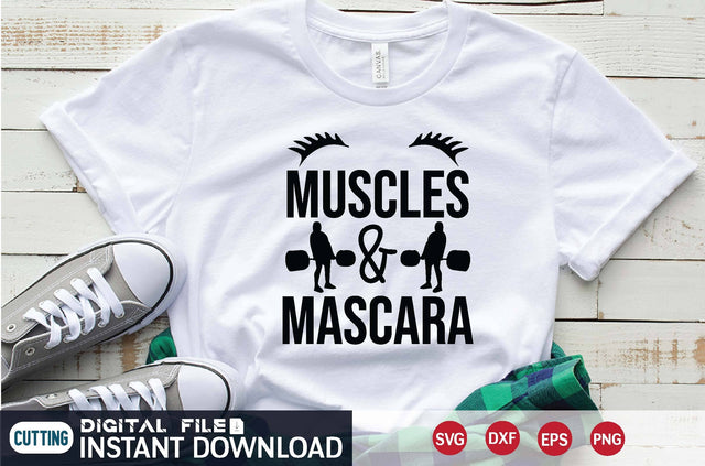 Muscles & Mascara svg SVG designer krishna 