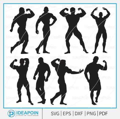 Muscles svg, Weightlifter SVG, Bodybuilder Man SVG Fitness Svg, Bodybuilder Svg Bundle, Muscle Svg, bodybuilding svg, Fitness Muscle Svg SVG Dinvect 