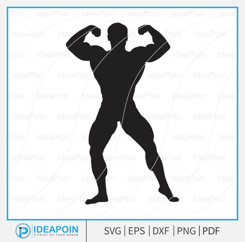 Muscles svg, Weightlifter SVG, Bodybuilder Man SVG Fitness Svg, Bodybuilder Svg Bundle, Muscle Svg, bodybuilding svg, Fitness Muscle Svg SVG Dinvect 