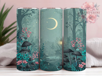 Mushroom Botanical 20oz Tumbler Wrap, Fungi Design Cup, 20oz Sublimation, Nature-Inspired Drinkware, Botanical Gift, Cute Mushroom Art, Whimsical Tumbler Sublimation Li Zamperini 