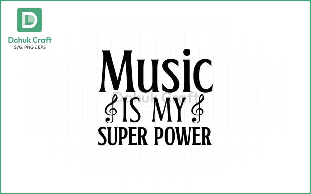 Music SVG – Superpower Guitar Quote SVG PNG & EPS V19 SVG dahukdesign 