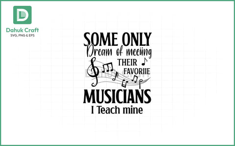 Music Teacher SVG – I Teach Stars SVG PNG & EPS V12 SVG dahukdesign 