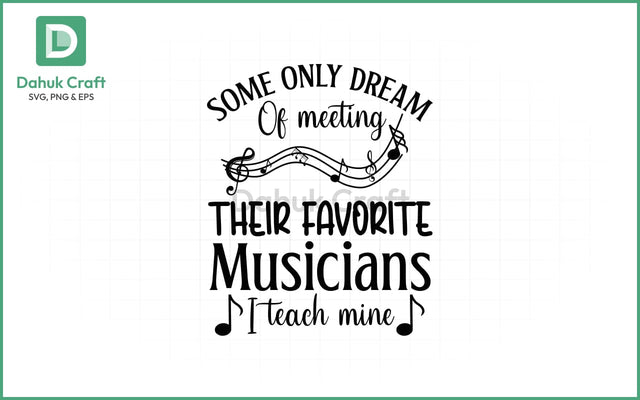 Music Teacher SVG – I Teach Stars SVG PNG & EPS V24 SVG dahukdesign 