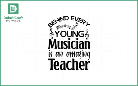 Music Teacher SVG – Mentor Tribute SVG PNG & EPS V4 SVG dahukdesign 