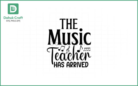 Music Teacher SVG – Way Cooler Quote SVG PNG & EPS V17 SVG dahukdesign 