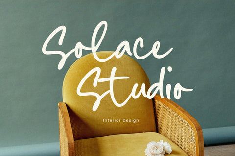 Mustard Nebula - Handwritten Script Font Font Timur type 