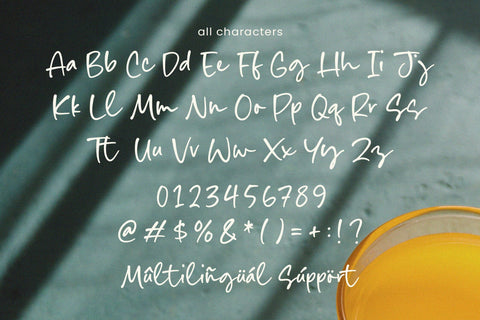 Mustard Nebula - Handwritten Script Font Font Timur type 