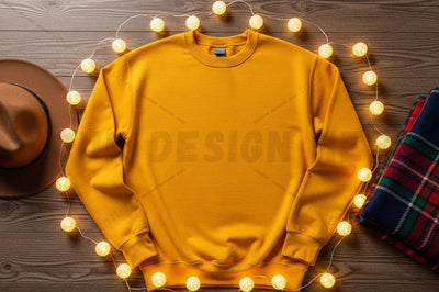 Mustard yellow t-shirt mockup design Mock Up Photo Designangry 