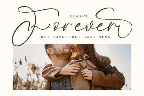 Muthigold - Modern Beautiful Script Font Letterena Studios 