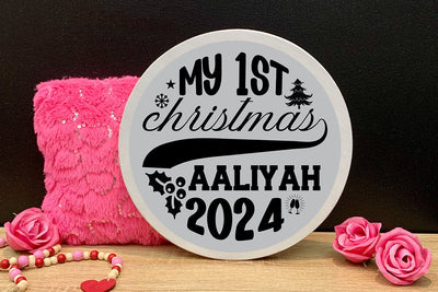 My 1st christmas aaliyah 2024 SVG Angelina750 