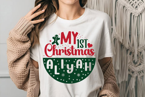 My 1st christmas aliyah SVG Angelina750 