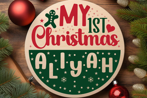 My 1st christmas aliyah SVG Angelina750 