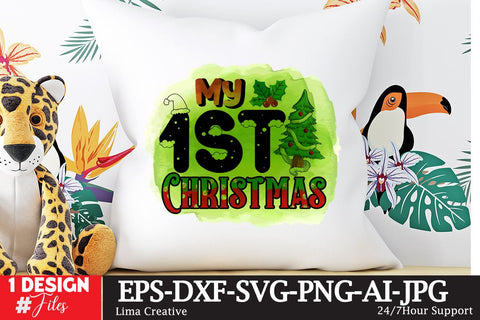My 1st Christmas Sublimation PNG,Christmas Sublimation Design Sublimation Insomnia Std 