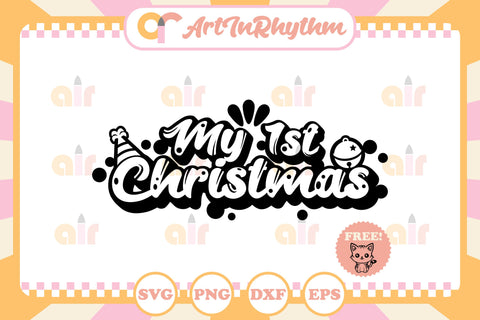 My 1st Christmas svg, Christmas baby svg SVG Artinrhythm shop 