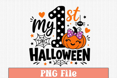 My 1st Halloween PNG Sublimation Craftlabsvg24 