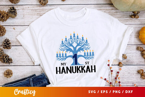 My 1st hanukkah Svg Design SVG Designangry 