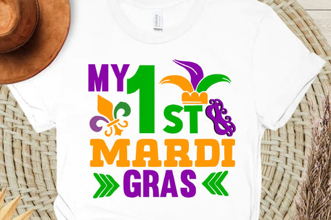 my 1st mardi gras Svg Design SVG Regulrcrative 