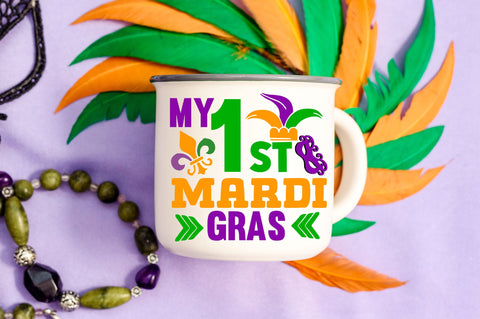 my 1st mardi gras Svg Design SVG Regulrcrative 