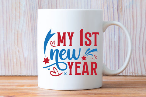 My 1st new year svg design SVG Regulrcrative 