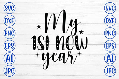 My 1st New Year SVG Syaman 