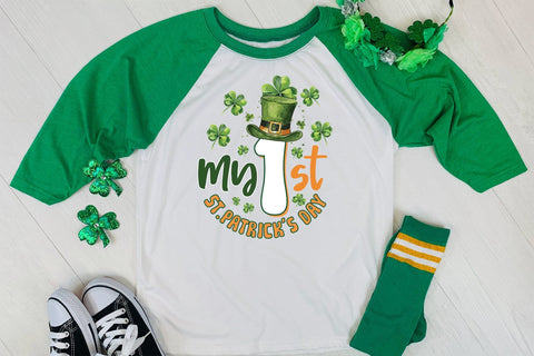 My 1st St. Patrick's Day Sublimation Sublimation CraftLabSVG 