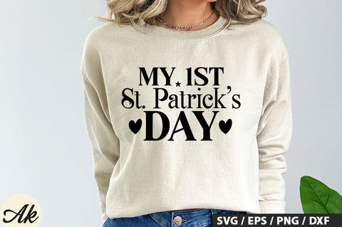 My 1st st. Patrick's day SVG Design SVG akazaddesign 
