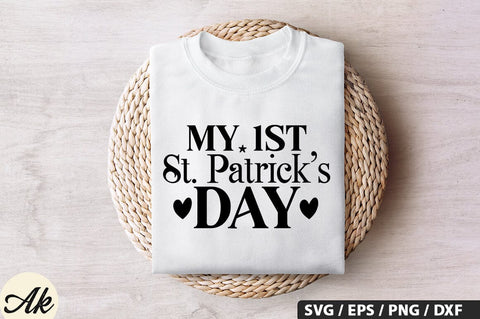 My 1st st. Patrick's day SVG Design SVG akazaddesign 