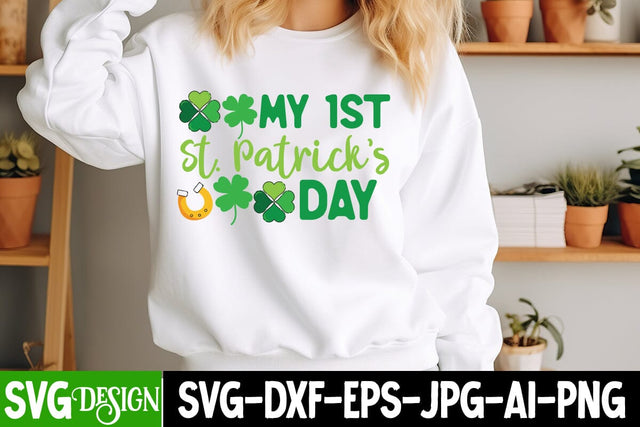 My 1st St.Patrick’s Day SVG Design,St.patrick's Day SVG Design,Happy St.Patrick's Day SVG Design,St.patrick's Day Sublimation PNG SVG BlackCatsMedia 