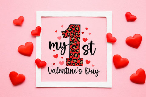 My 1st Valentines Day SVG Design SVG Designangry 