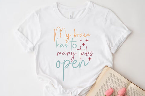 My brain has too many tabs open SVG FiveStarCrafting 