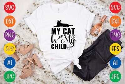 My Cat Is My Child SVG Rafiqul20606 