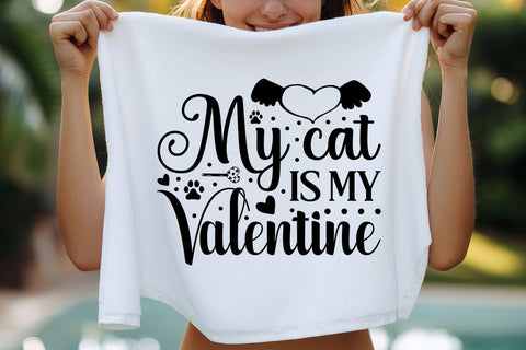 My cat is my valentine SVG Angelina750 