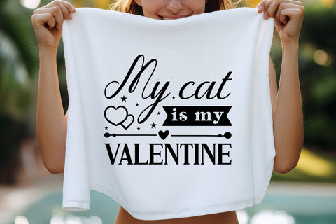My cat is my valentine SVG Angelina750 