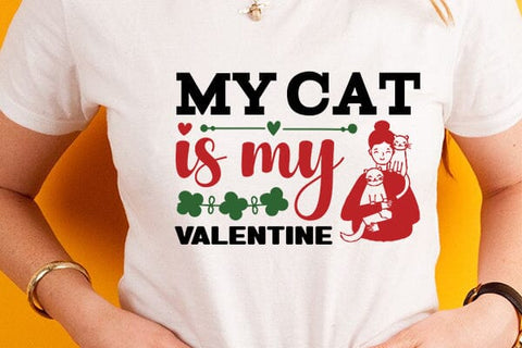 My cat is my Valentine SVG Angelina750 