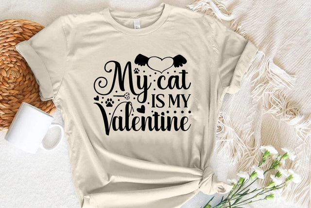 My cat is my valentine SVG Angelina750 