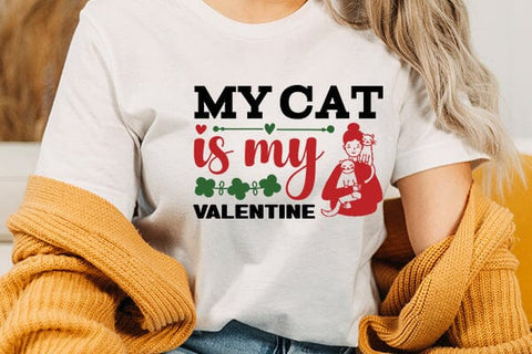 My cat is my Valentine SVG Angelina750 
