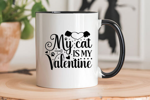 My cat is my valentine SVG Angelina750 