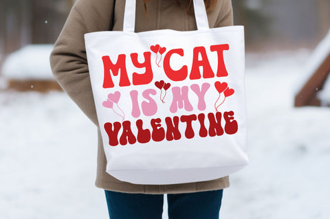 My cat is my valentine svg design SVG Regulrcrative 