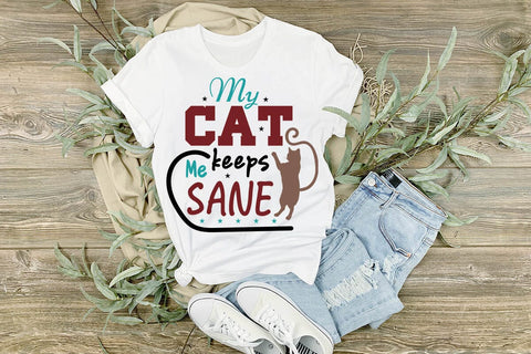 My Cat Keeps Me Sane-01 SVG Angelina750 