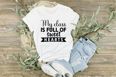my class is full of sweet hearts SVG Angelina750 