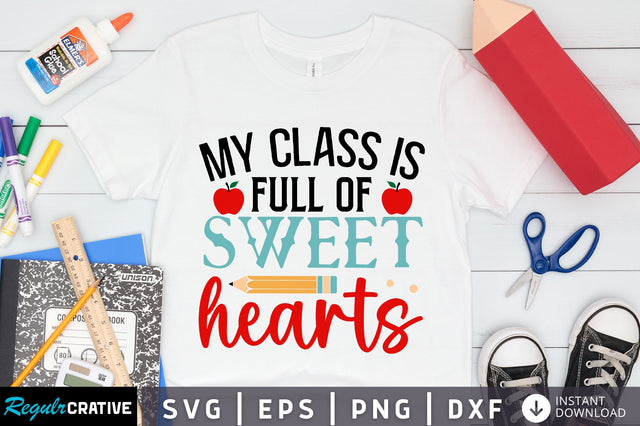 My class is full Svg Design SVG Regulrcrative 