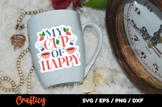 My Cup Of Happy SVG Design SVG Designangry 