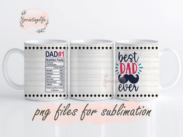 My Dad mug, Dad Mug, Father's Day Gift, Gift for Dad Sublimation PrintingLife 