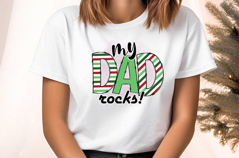 My Dad Rocks! PNG Design Sublimation Designangry 