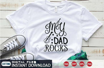 my dad rocks svg SVG designer krishna 
