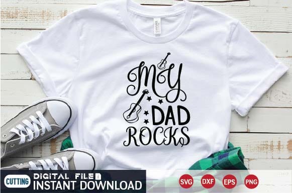 my dad rocks svg SVG designer krishna 