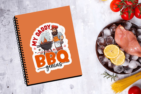 My daddy is a Sticker Design Sublimation Regulrcrative 