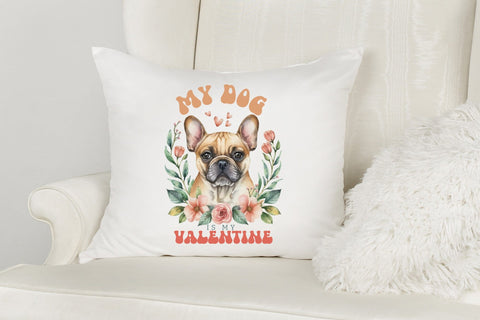 My Dog is My Valentine PNG Sublimation Sublimation CraftLabSVG 